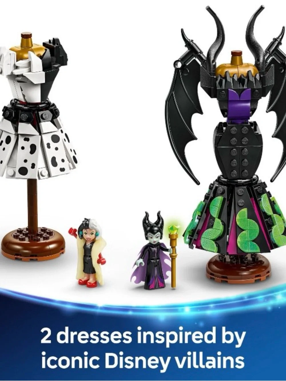 LEGO Disney VillainLEGO Disney Villains Maleficent's and Cruella's Dresses 43262